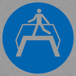 MV11419: Mandatory: Use footbridge