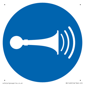 MV11429: Mandatory: Sound horn