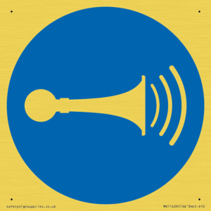 MV11429: Mandatory: Sound horn
