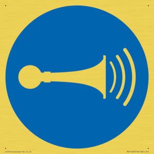 MV11429: Mandatory: Sound horn