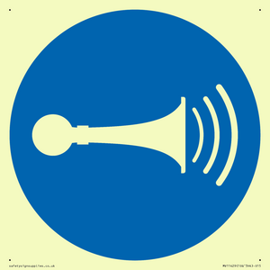 MV11429: Mandatory: Sound horn