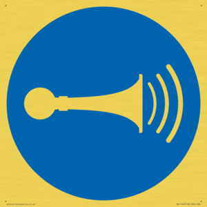MV11429: Mandatory: Sound horn