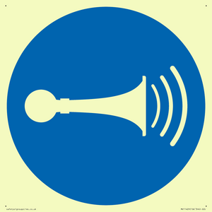 MV11429: Mandatory: Sound horn