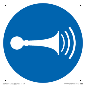 MV11429: Mandatory: Sound horn