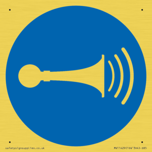 MV11429: Mandatory: Sound horn