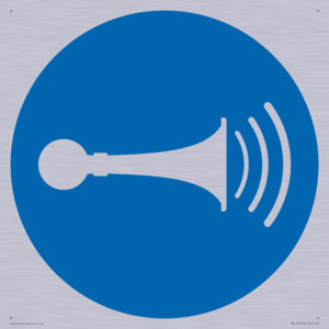 MV11429: Mandatory: Sound horn