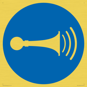 MV11429: Mandatory: Sound horn