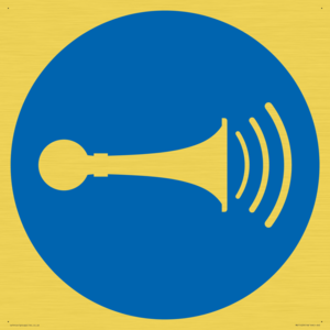 MV11429: Mandatory: Sound horn