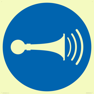 MV11429: Mandatory: Sound horn