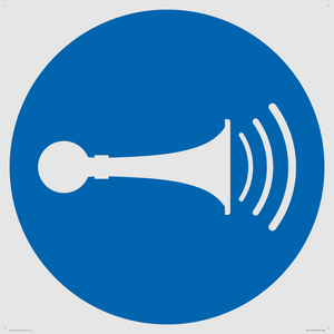 MV11429: Mandatory: Sound horn