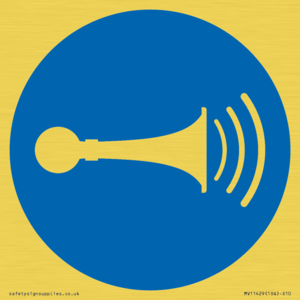 MV11429: Mandatory: Sound horn