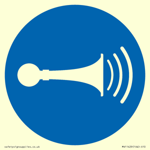 MV11429: Mandatory: Sound horn
