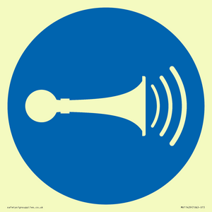 MV11429: Mandatory: Sound horn