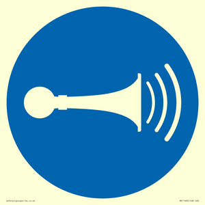 MV11429: Mandatory: Sound horn