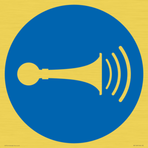 MV11429: Mandatory: Sound horn