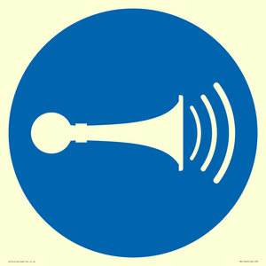 MV11429: Mandatory: Sound horn