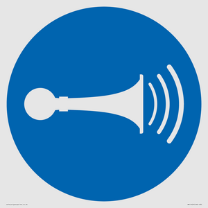 MV11429: Mandatory: Sound horn