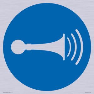 MV11429: Mandatory: Sound horn
