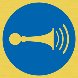 MV11429: Mandatory: Sound horn