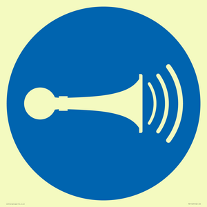 MV11429: Mandatory: Sound horn