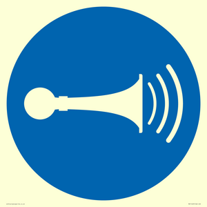MV11429: Mandatory: Sound horn