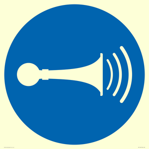 MV11429: Mandatory: Sound horn