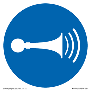 MV11429: Mandatory: Sound horn