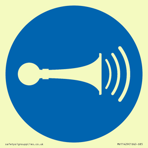 MV11429: Mandatory: Sound horn