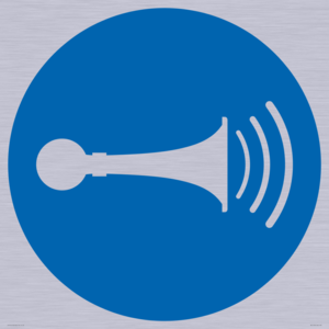 MV11429: Mandatory: Sound horn