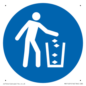 MV11431: Mandatory: Use litter bin