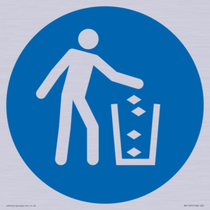 MV11431: Mandatory: Use litter bin