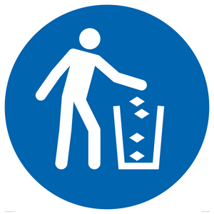 MV11431: Mandatory: Use litter bin