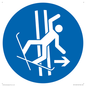 MV11443: Mandatory: Immediately leave the tow-track in the event of falling
