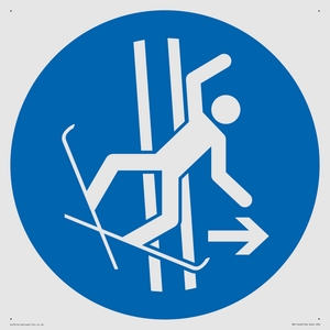 MV11443: Mandatory: Immediately leave the tow-track in the event of falling