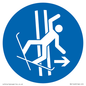 MV11443: Mandatory: Immediately leave the tow-track in the event of falling