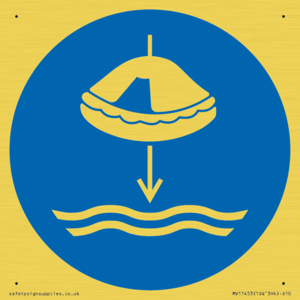 MV11453: Mandatory: Lower liferaft to the water in launch sequence