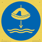 MV11453: Mandatory: Lower liferaft to the water in launch sequence