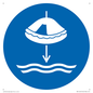 MV11453: Mandatory: Lower liferaft to the water in launch sequence