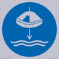 MV11453: Mandatory: Lower liferaft to the water in launch sequence