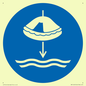 MV11453: Mandatory: Lower liferaft to the water in launch sequence