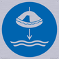 MV11453: Mandatory: Lower liferaft to the water in launch sequence