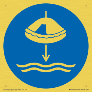 MV11453: Mandatory: Lower liferaft to the water in launch sequence