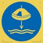 MV11453: Mandatory: Lower liferaft to the water in launch sequence