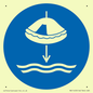 MV11453: Mandatory: Lower liferaft to the water in launch sequence