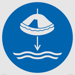 MV11453: Mandatory: Lower liferaft to the water in launch sequence