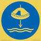 MV11453: Mandatory: Lower liferaft to the water in launch sequence