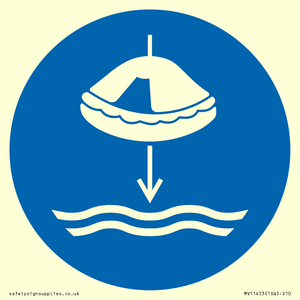 MV11453: Mandatory: Lower liferaft to the water in launch sequence