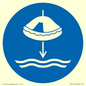 MV11453: Mandatory: Lower liferaft to the water in launch sequence
