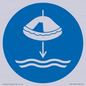 MV11453: Mandatory: Lower liferaft to the water in launch sequence