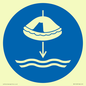 MV11453: Mandatory: Lower liferaft to the water in launch sequence